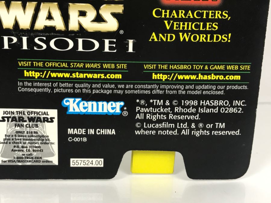 STAR WARS The Power Of The Force Luke Skywalker With Blaster Rifle And Electrobinoculars Episode 1 Flashback Photo Kenner Hasbro 1998 69680/84036 New On Card [Photo 11]