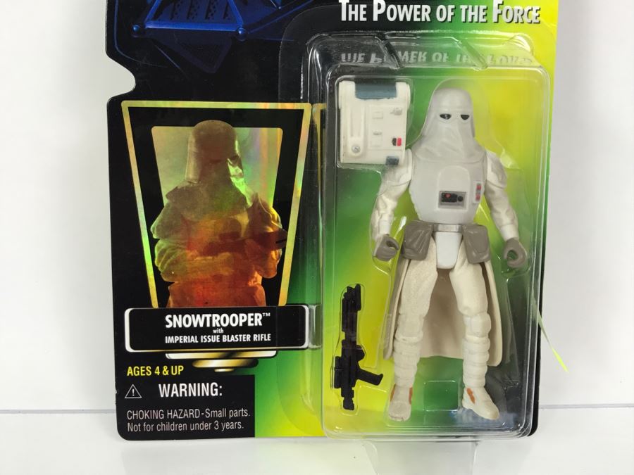 Star Wars The Power Of The Force Snowtrooper With Imperial Issue