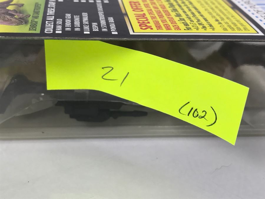 STAR WARS The Power Of The Force Lak Sivrak With Blaster Pistol And Vibro Blade Freeze Frame Action Slide Collection 2 Kenner Hasbro 1997 69605/69753 New On Card [Photo 13]