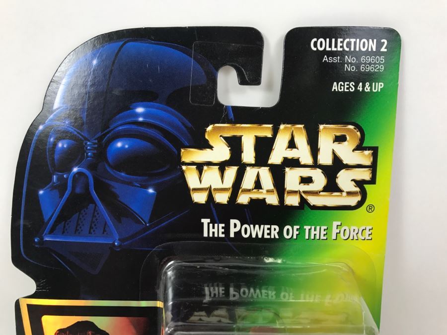 STAR WARS The Power Of The Force Momaw Nadon Hammerhead With Double-Barreled Blaster Rifle Collection 2 Kenner Hasbro 1996 69605/69629 New On Card [Photo 2]