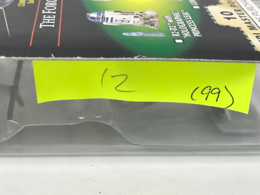 STAR WARS The Power Of The Force Luke Skywalker With T-16 Skyhopper Model CommTech Chip Hasbro 1999 84185/84211 New On Card [Photo 13]