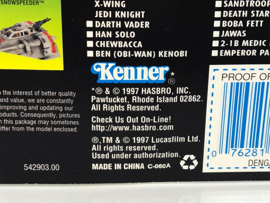 STAR WARS The Power Of The Force Dengar With Blaster Rifle Collection 2 Kenner Hasbro 1997 69605/69687 New On Card [Photo 11]