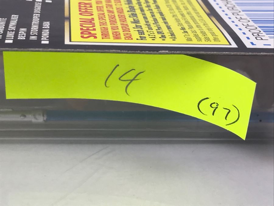 STAR WARS The Power Of The Force Bespin Luke Skywalker With Lightsaber And Blaster Pistol Freeze Frame Action Slide Collection 1 Kenner Hasbro 1997 69570/69713 New On Card [Photo 13]