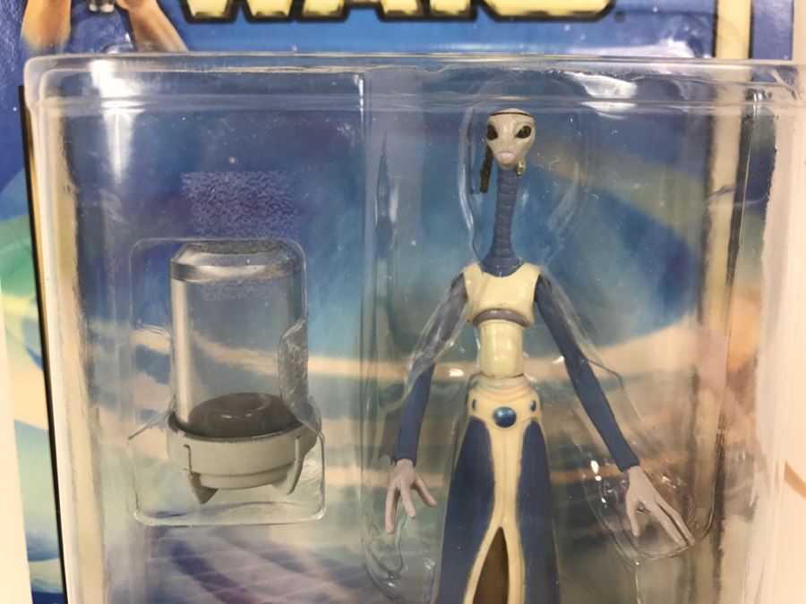 STAR WARS Attack of the Clones Taun We Kamino Cloner #25 Collection 2 Hasbro 2002 New On Card [Photo 4]