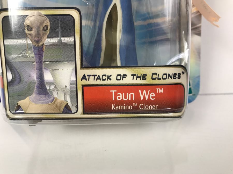 STAR WARS Attack of the Clones Taun We Kamino Cloner #25 Collection 2 Hasbro 2002 New On Card [Photo 6]