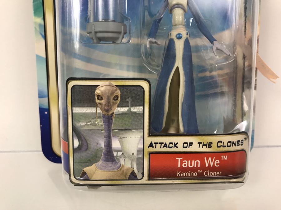 STAR WARS Attack of the Clones Taun We Kamino Cloner #25 Collection 2 Hasbro 2002 New On Card [Photo 5]