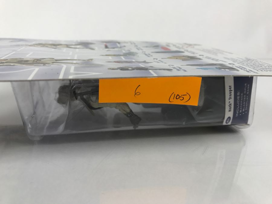 STAR WARS The Empire Strikes Back Hoth Evacuation Hoth Trooper #01 Hasbro 2003 84725/84715 New On Card [Photo 14]