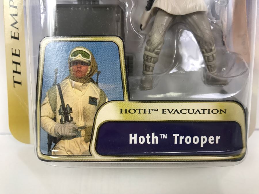 STAR WARS The Empire Strikes Back Hoth Evacuation Hoth Trooper #01 Hasbro 2003 84725/84715 New On Card [Photo 6]