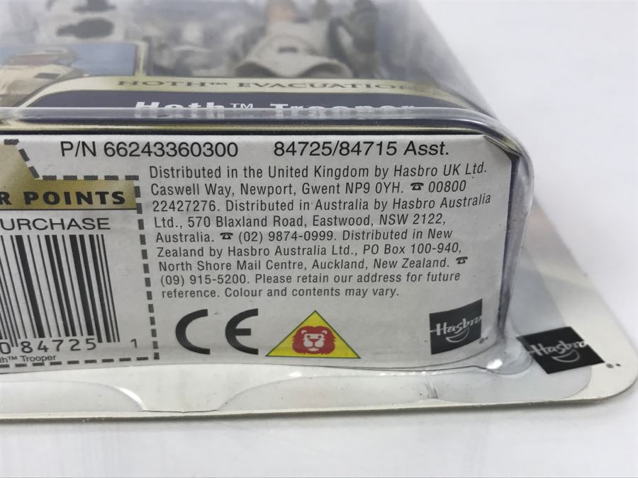 STAR WARS The Empire Strikes Back Hoth Evacuation Hoth Trooper #01 Hasbro 2003 84725/84715 New On Card [Photo 13]