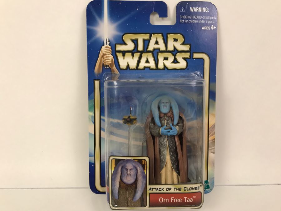STAR WARS Attack of the Clones Orn Free Taa #35 Collection 2 Hasbro 2002 84804/84861 New On Card [Photo 1]