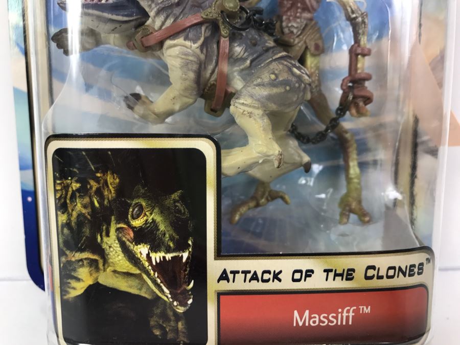 STAR WARS Attack of the Clones Massiff #34 Collection 2 Hasbro 2002 84803/84861 New On Card [Photo 5]