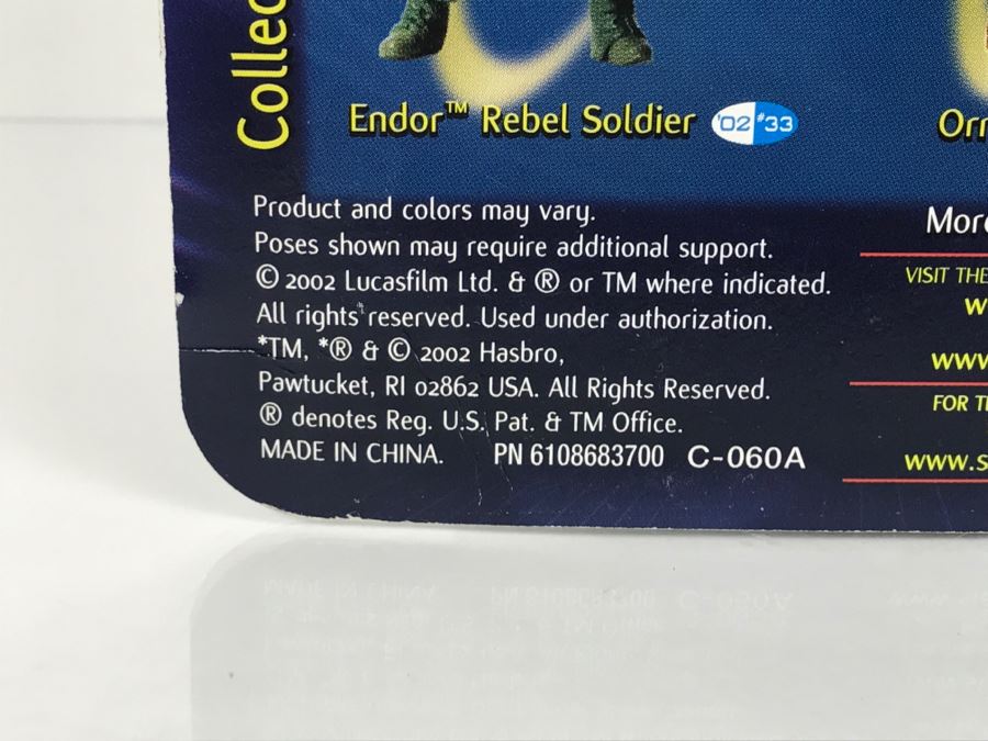 STAR WARS Attack of the Clones Massiff #34 Collection 2 Hasbro 2002 84803/84861 New On Card [Photo 11]