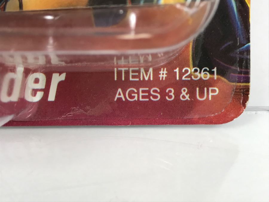 STAR WARS Bend-Ems With Limited Edition Trading Card Darth Vader Topps Just Toys 1993 12361 New On Card [Photo 6]