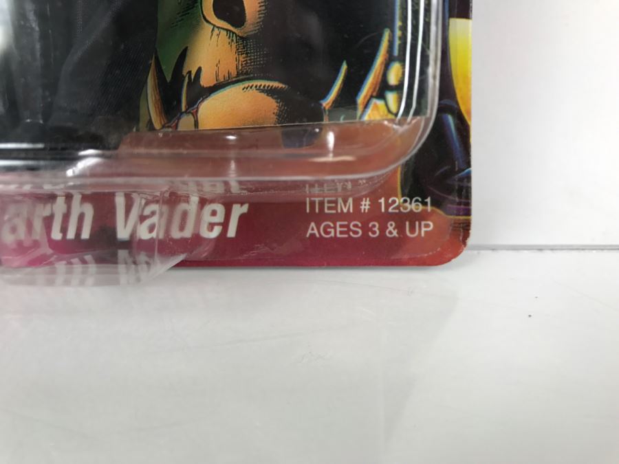 STAR WARS Bend-Ems With Limited Edition Trading Card Darth Vader Topps Just Toys 1993 12361 New On Card [Photo 5]