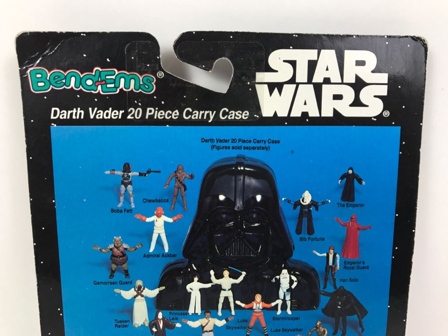 STAR WARS Bend-Ems With Limited Edition Trading Card Admiral Akbar Topps Just Toys 1994 12549 New On Card [Photo 8]