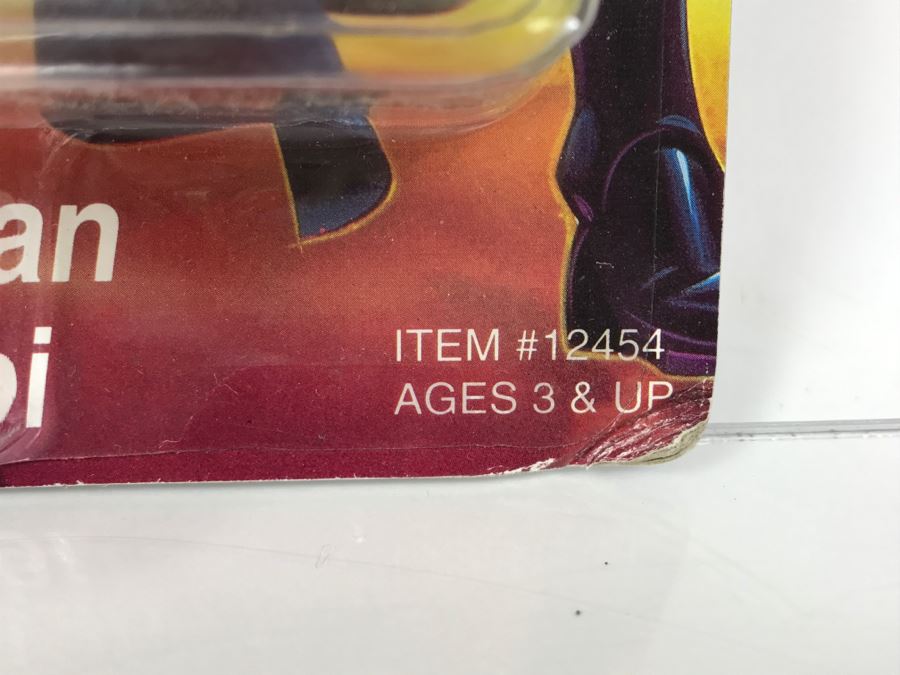 STAR WARS Bend-Ems With Limited Edition Trading Card Obi Wan Kenobi Topps Just Toys 1994 12454 New On Card [Photo 6]