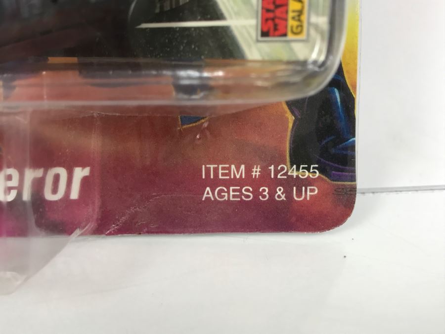 STAR WARS Bend-Ems With Limited Edition Trading Card The Emperor Topps Just Toys 1993 12455 New On Card [Photo 5]