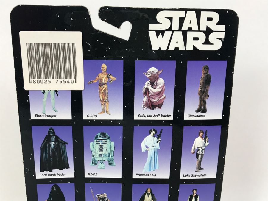 STAR WARS Bend-Ems With Limited Edition Trading Card Luke Skywalker Topps Just Toys 1993 12417 New On Card [Photo 8]