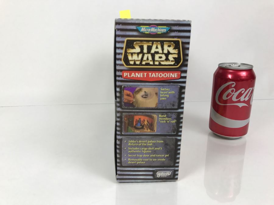 STAR WARS Planet Tatooine Micro Machines Jabba The Hutt’s Planetary Prison Palace Galoob Toys 1996 65858 New On Card [Photo 6]