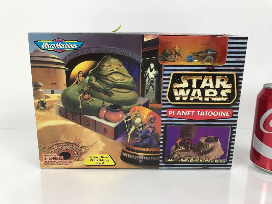 Star Wars HAN SOLO CARBONITE Jabba's Palace Tatooine ROTJ Micro Machines Galoob 