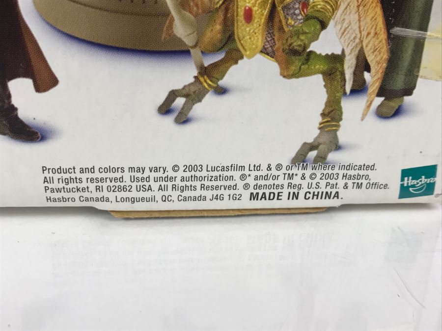 STAR WARS Attack Of The Clones Geonosian War Chamber Poggle The Lesser Count Dooku San Hill Hasbro 2003 84980/84997 New In Box [Photo 10]