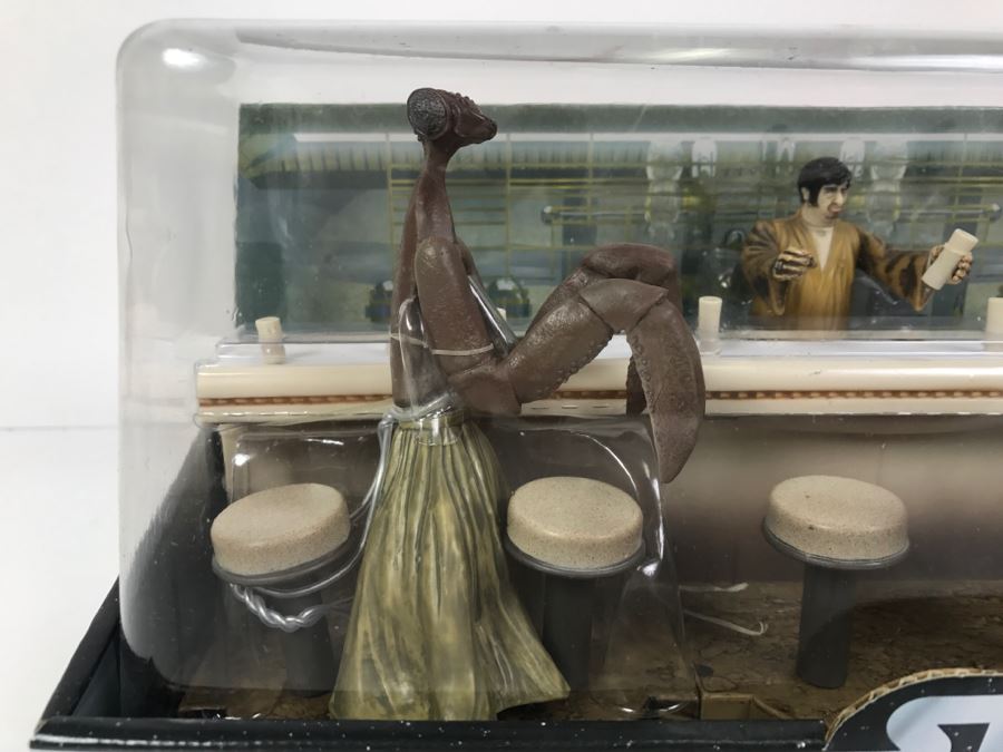 STAR WARS Mos Eisley Cantina Scene 1 Dr Evazan, Wuher, Kitik Keed’kak Hasbro 2004 34516 New In Box [Photo 3]