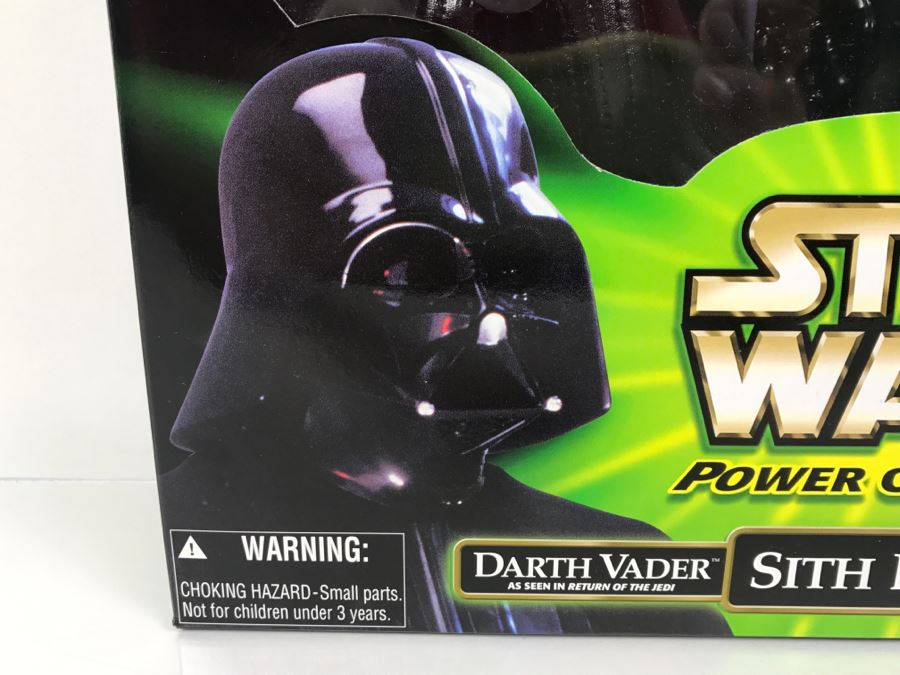 STAR WARS Power Of The Jedi Sith Lords Darth Vader Darth Maul Hasbro 2000 32438 New In Box [Photo 5]