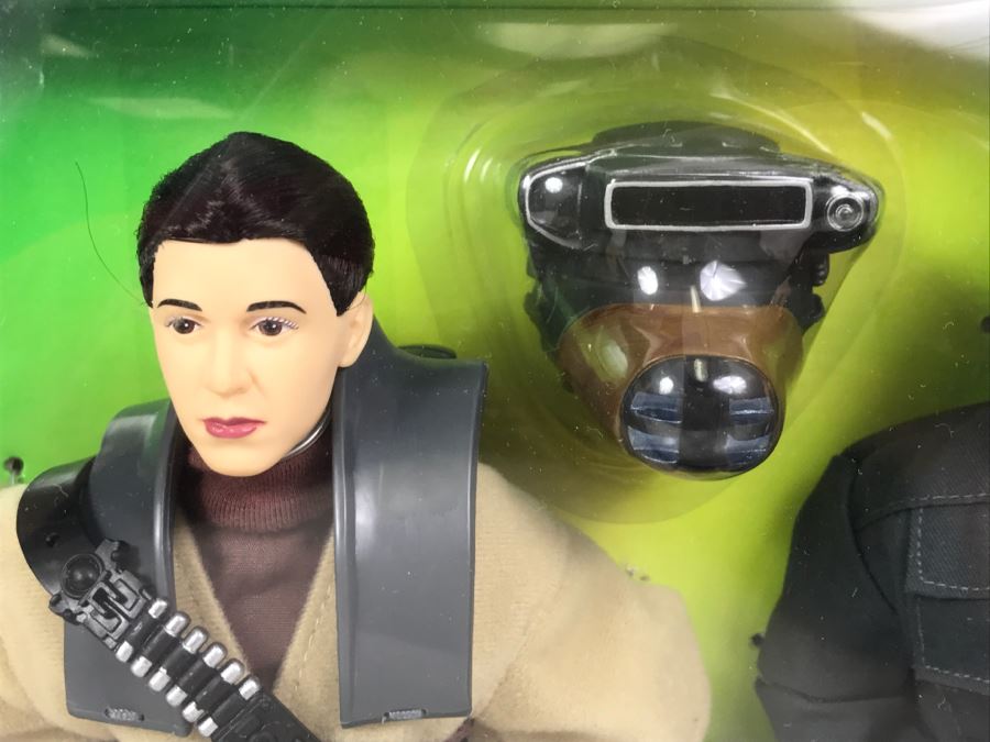 STAR WARS Action Collection Rebel Alliance Luke Skywalker, Princess Leia, Han Solo Kenner Collection Hasbro 1998 57101 New In Box [Photo 12]