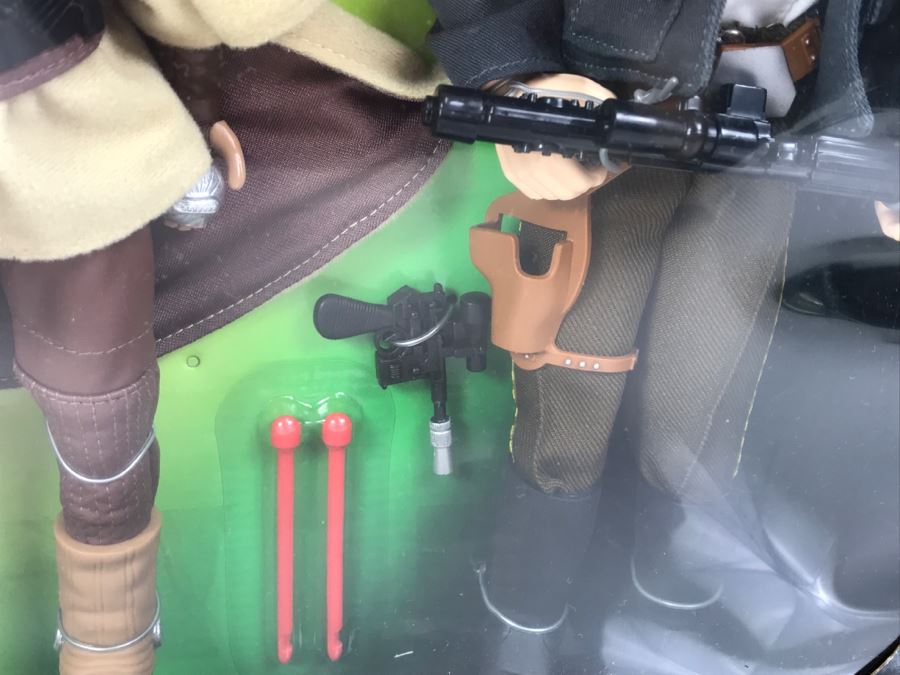 STAR WARS Action Collection Rebel Alliance Luke Skywalker, Princess Leia, Han Solo Kenner Collection Hasbro 1998 57101 New In Box [Photo 14]