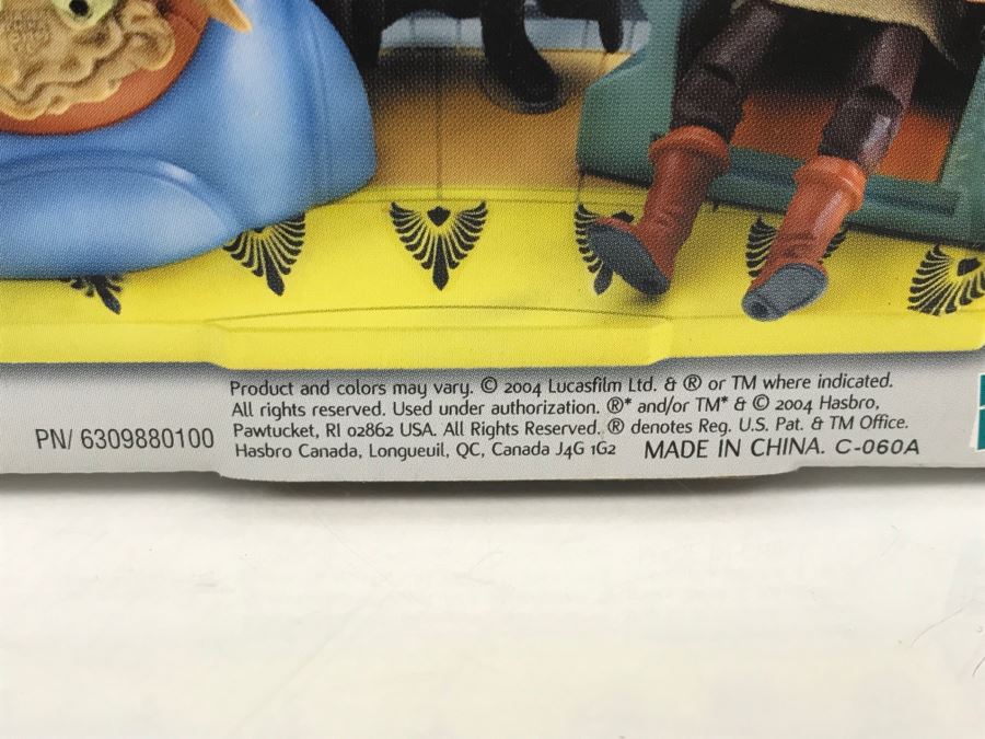 STAR WARS Jedi High Council Qui-Gon Jinn, Ki-Adi Mundi, Yoda Scene 1 Hasbro 2004 32153 New In Box [Photo 14]