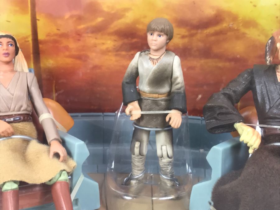 STAR WARS Jedi High Council Anakin Skywalker, Saesee Tiin, Adi Gallia Scene 3 Hasbro 2004 32162 New In Box [Photo 8]