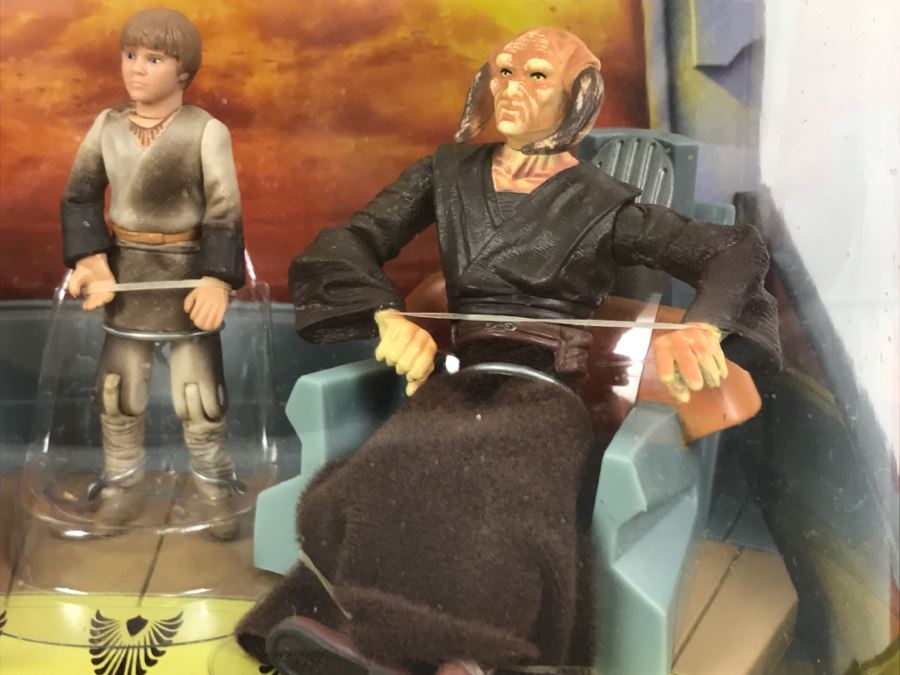STAR WARS Jedi High Council Anakin Skywalker, Saesee Tiin, Adi Gallia Scene 3 Hasbro 2004 32162 New In Box [Photo 7]