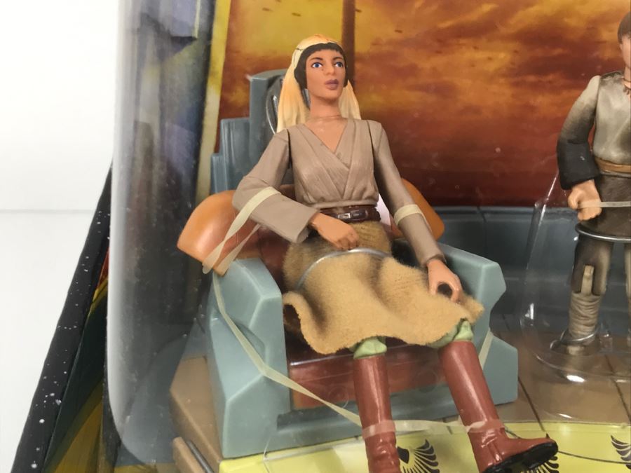 STAR WARS Jedi High Council Anakin Skywalker, Saesee Tiin, Adi Gallia Scene 3 Hasbro 2004 32162 New In Box [Photo 6]