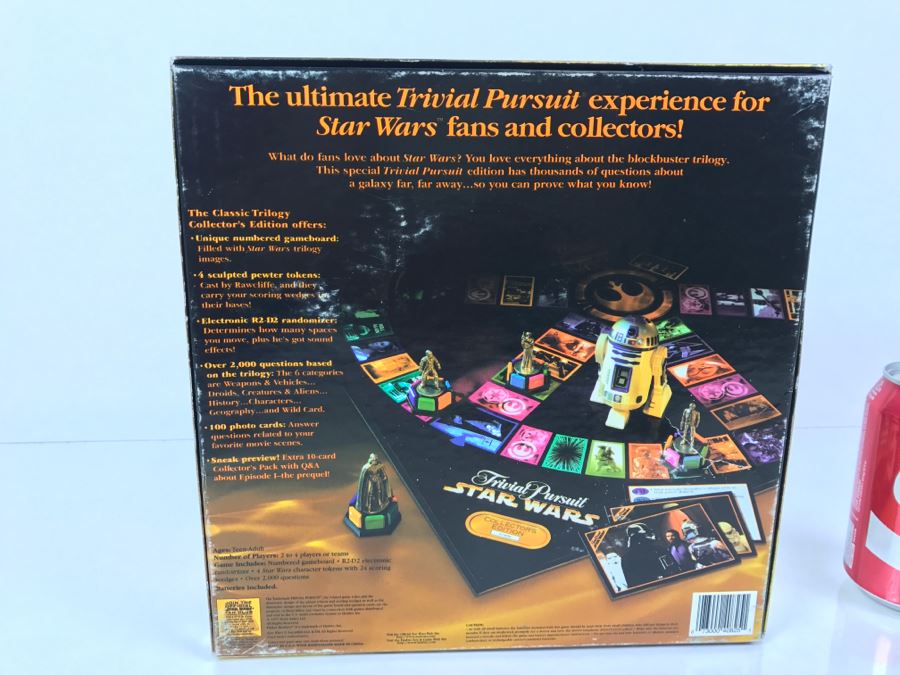 STAR WARS Trivial Pursuit Classic Trilogy Collector’s Edition Parker Brothers 1997 [Photo 5]