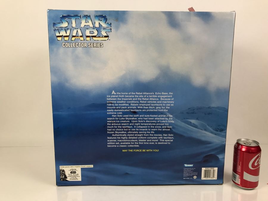 STAR WARS Rebel Alliance Collector Series Han Solo And Tauntaun Kenner Hasbro 1997 New In Box [Photo 14]