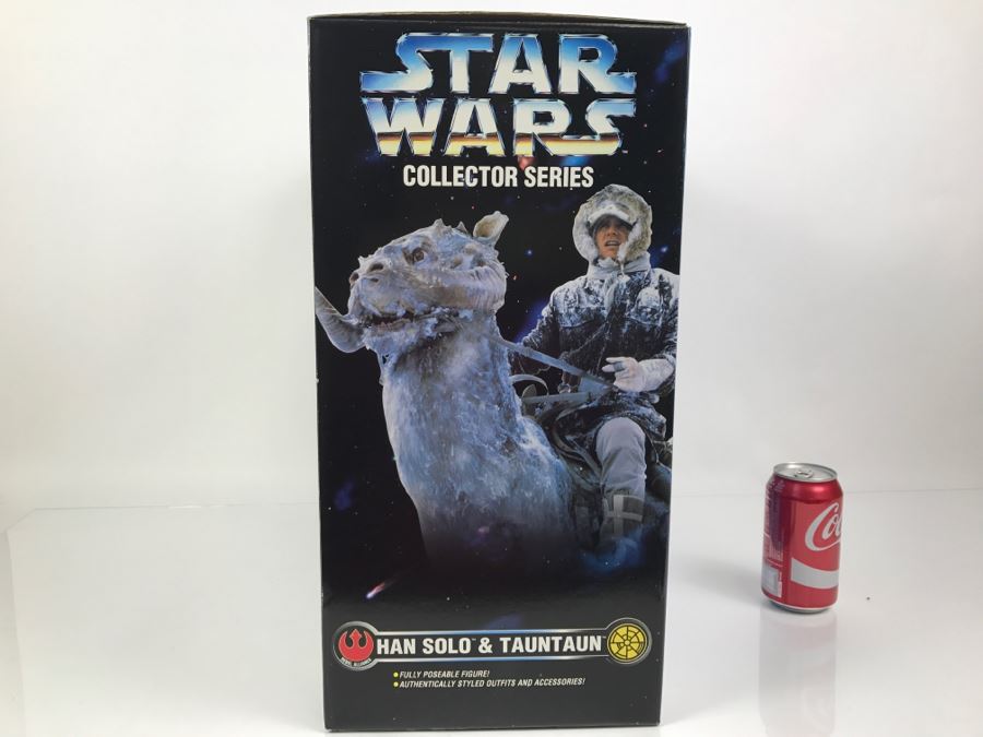 STAR WARS Rebel Alliance Collector Series Han Solo And Tauntaun Kenner Hasbro 1997 New In Box [Photo 19]