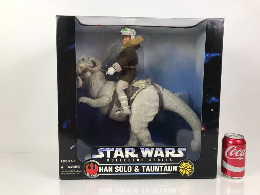 STAR WARS Rebel Alliance Collector Series Han Solo And Tauntaun Kenner Hasbro 1997 New In Box [Photo 1]