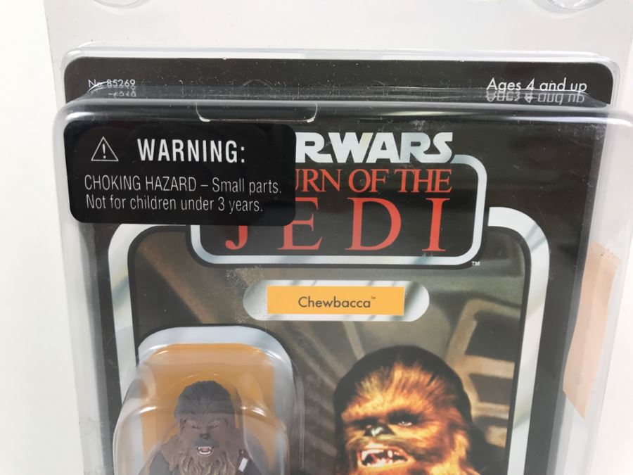 STAR WARS The Original Trilogy Collection Return Of The Jedi Chewbacca Hasbro 2004 85269 New On Card [Photo 3]