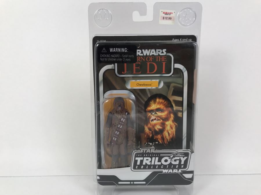 STAR WARS The Original Trilogy Collection Return Of The Jedi Chewbacca Hasbro 2004 85269 New On Card [Photo 2]