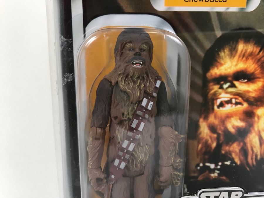 STAR WARS The Original Trilogy Collection Return Of The Jedi Chewbacca Hasbro 2004 85269 New On Card [Photo 6]
