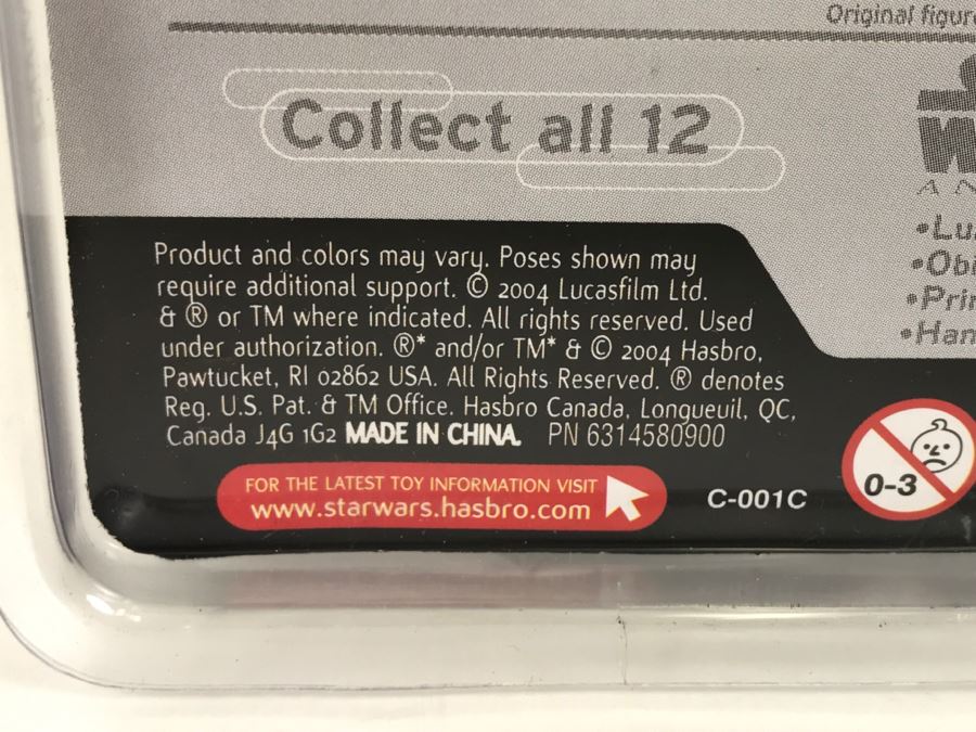 STAR WARS The Original Trilogy Collection Return Of The Jedi Chewbacca Hasbro 2004 85269 New On Card [Photo 12]