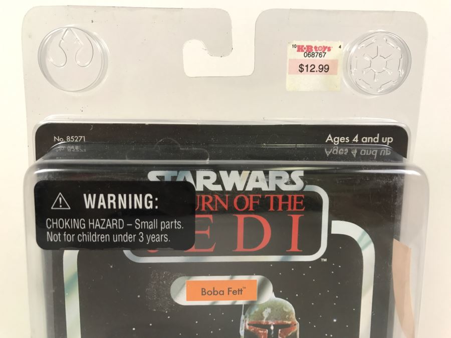 STAR WARS The Original Trilogy Collection Return Of The Jedi Boba Fett Hasbro 2004 85271 New On Card [Photo 2]