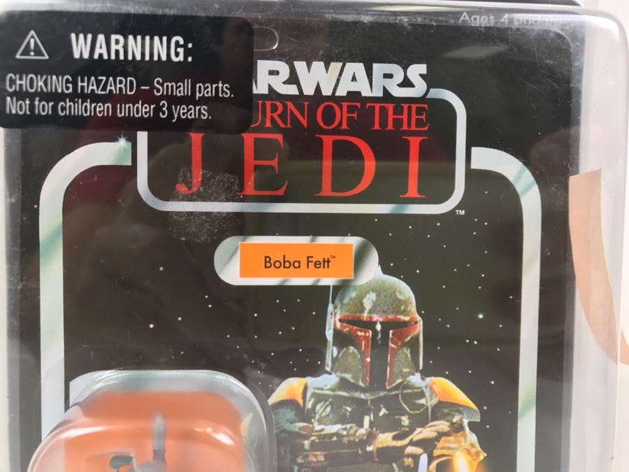 STAR WARS The Original Trilogy Collection Return Of The Jedi Boba Fett Hasbro 2004 85271 New On Card [Photo 3]