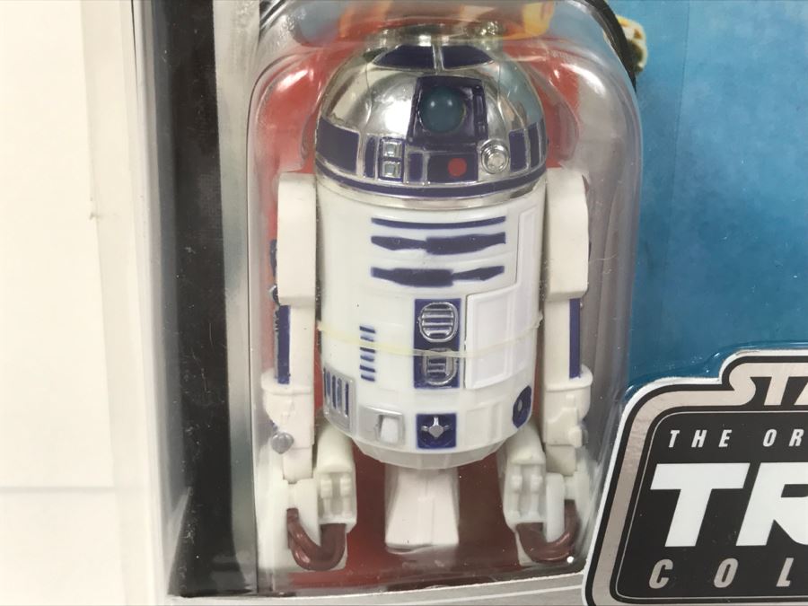 STAR WARS The Original Trilogy Collection Return Of The Jedi R2-D2 Artoo Detoo With Extension Arm Hasbro 2004 85270 New On Card [Photo 7]