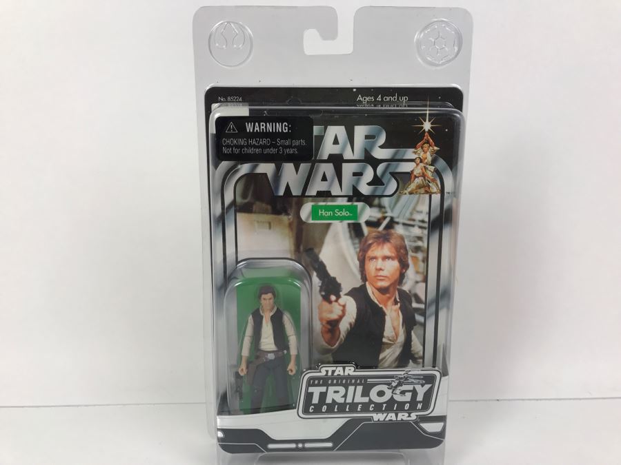 STAR WARS The Original Trilogy Collection Han Solo Hasbro 2004 85224 New On Card [Photo 1]