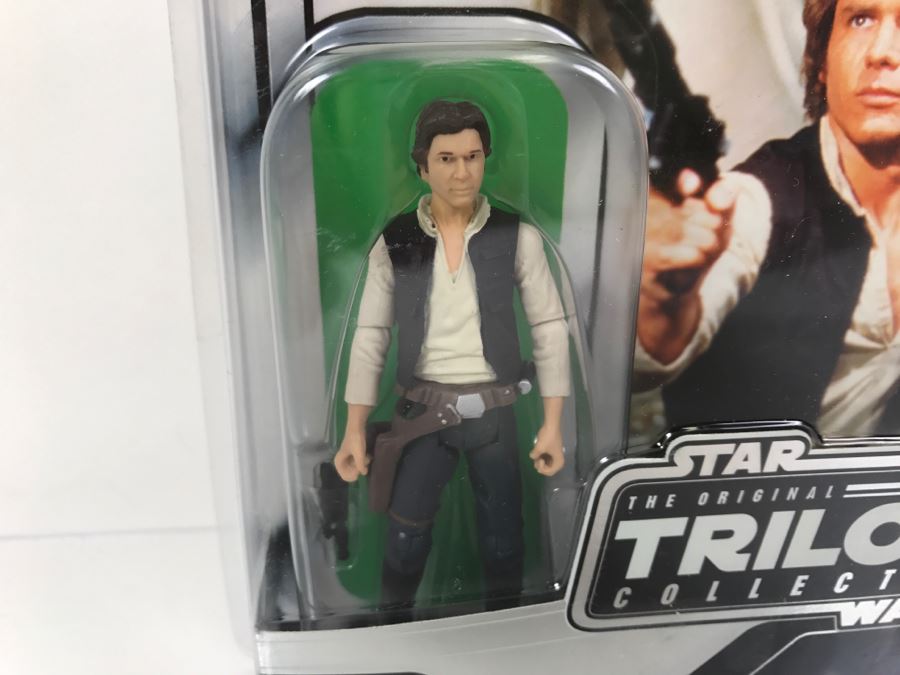 STAR WARS The Original Trilogy Collection Han Solo Hasbro 2004 85224 New On Card [Photo 6]