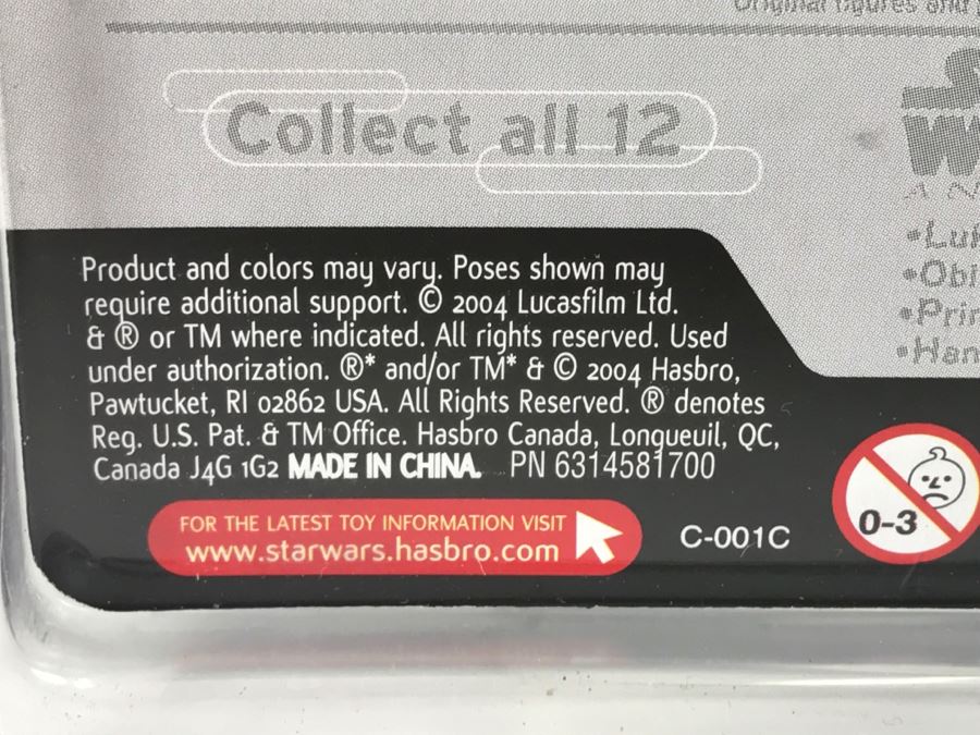 STAR WARS The Original Trilogy Collection Han Solo Hasbro 2004 85224 New On Card [Photo 10]