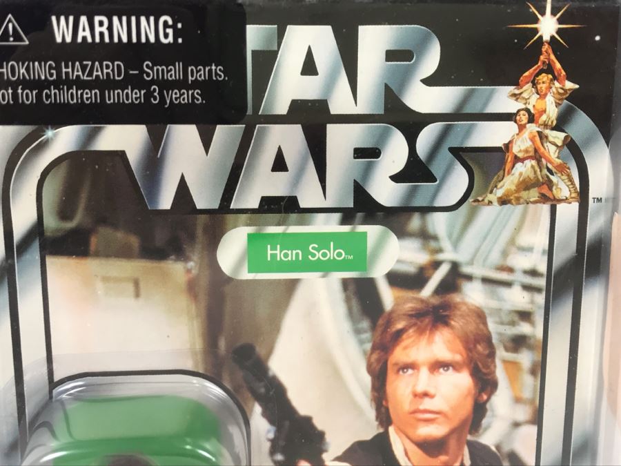 STAR WARS The Original Trilogy Collection Han Solo Hasbro 2004 85224 New On Card [Photo 4]