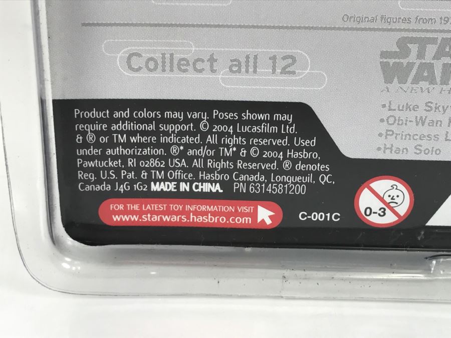 STAR WARS The Original Trilogy Collection Return Of The Jedi Stormtrooper Hasbro 2004 85272 New On Card [Photo 10]