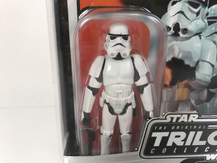 STAR WARS The Original Trilogy Collection Return Of The Jedi Stormtrooper Hasbro 2004 85272 New On Card [Photo 5]